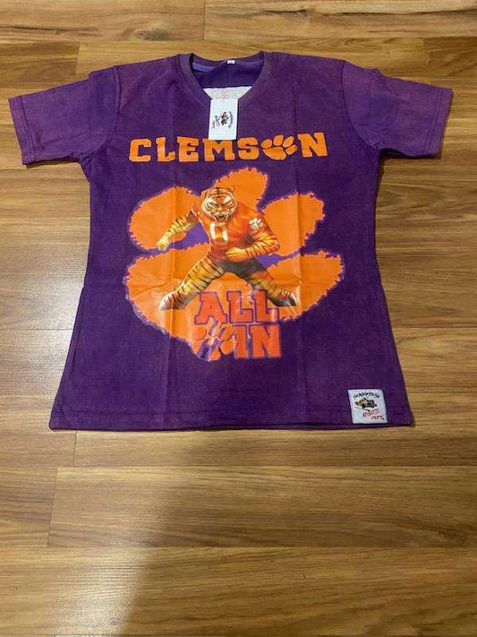 CLEMSON (FADE TO PURPLE LIMITED EDITION T-SHIRT) (PURPLE)